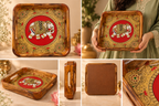 Handcrafted Wooden Decorative Tray | Elegant Festive Serving & Gifting