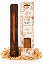 MOH Premium Diwali Gift Hamper with Lotus Diyas, Floral Tealight Holders & Patchouli Amber Incense Sticks