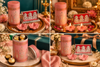 MOH Premium Pink Festive Gift Hamper with Silver-Tone Lakshmi Ganesh Idol, Lotus Diyas & Decorative Keepsake Box